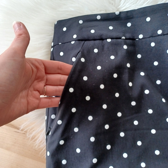 {The Limited} Polka Dot Skirt with Pockets - Picture 3 of 6
